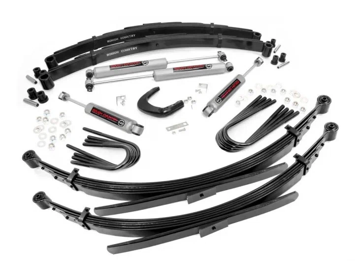 Fits Chevy_GMC 3_4-Ton Suburban_C25_K25 Truck(77-87) 4_ Lift 56_ RR Spring 25530